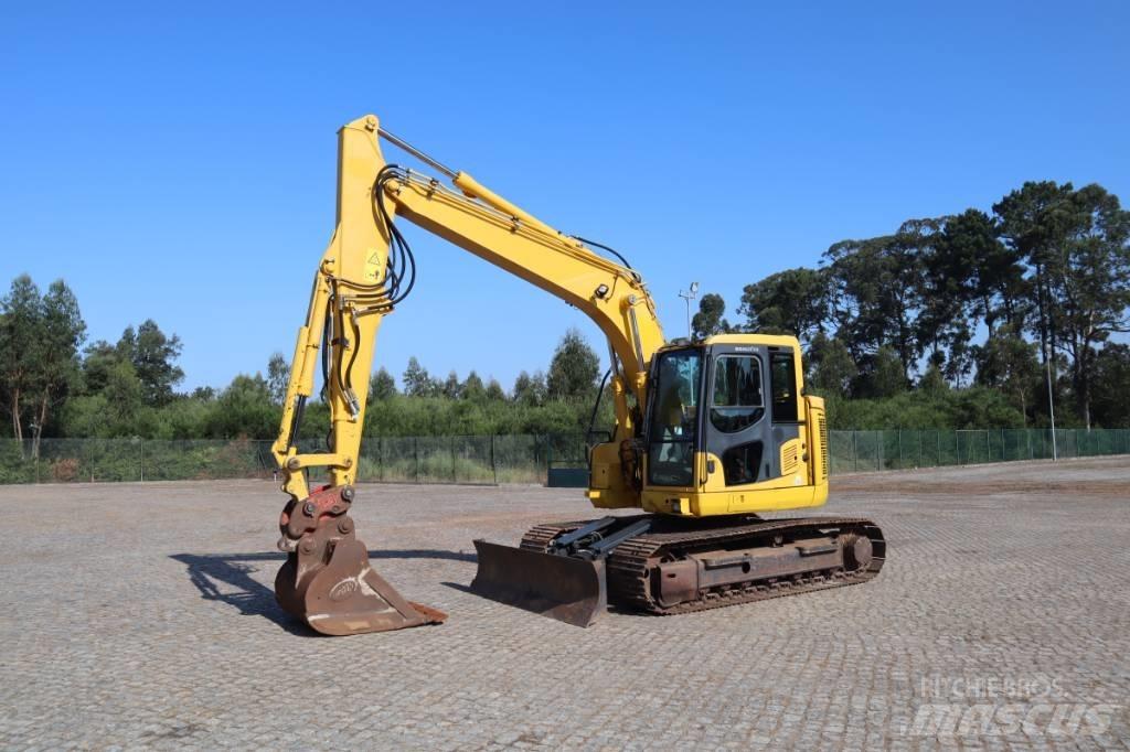 Komatsu PC138US-10 Pásové rýpadlá