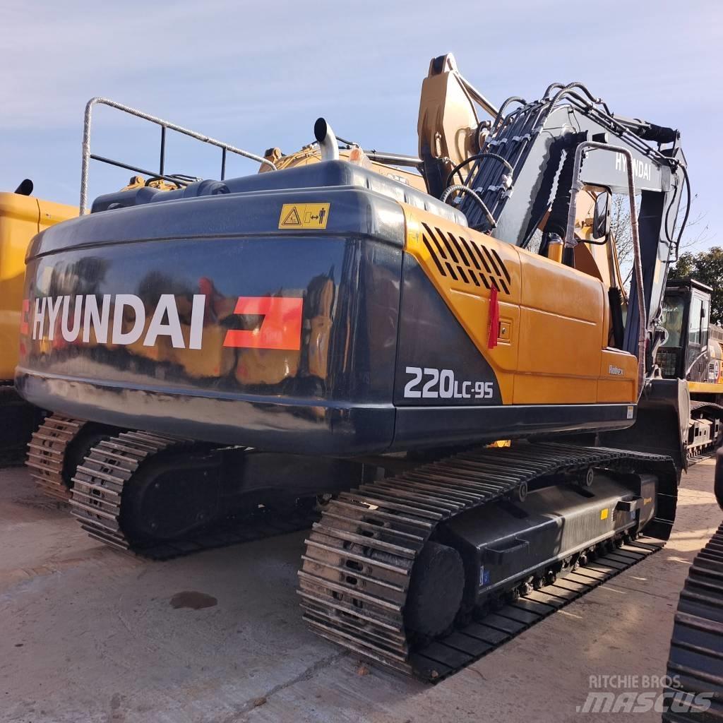 Hyundai 220LC -9S Pásové rýpadlá