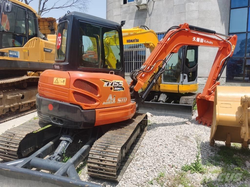 Kubota KX 155 Pásové rýpadlá