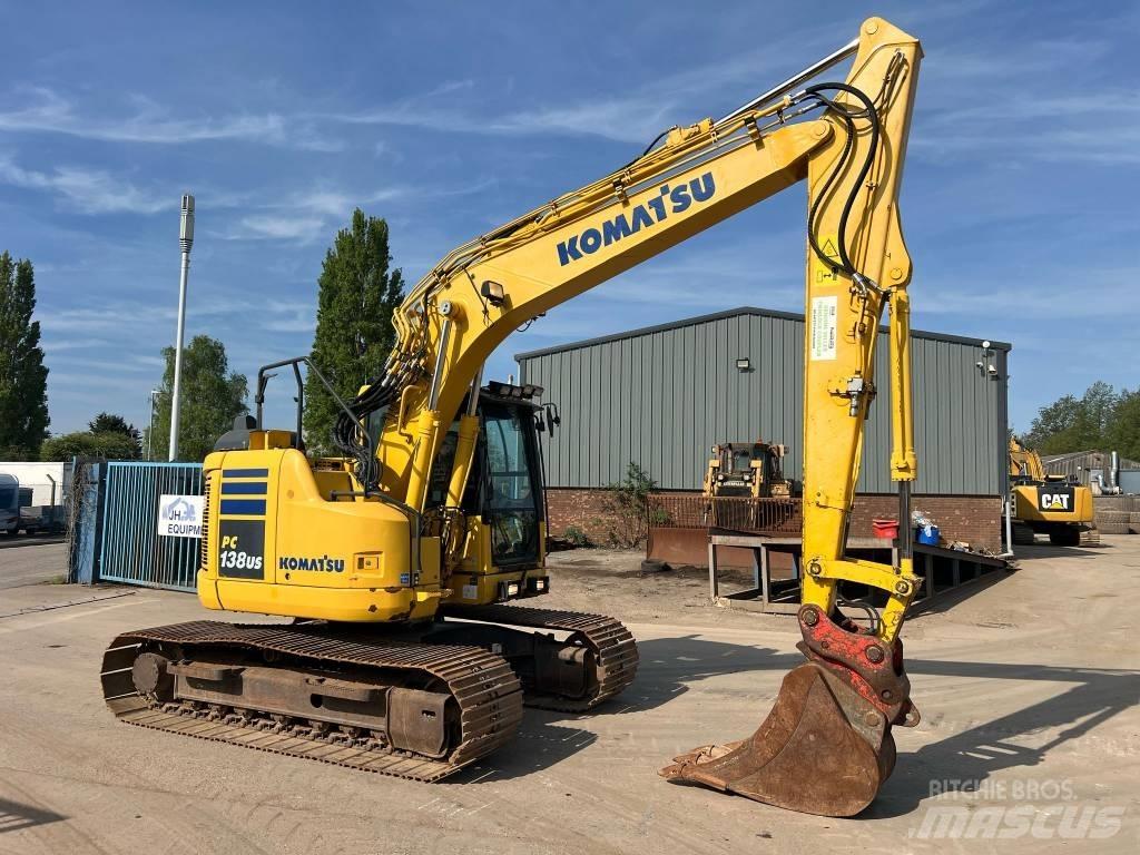 Komatsu PC 138 Pásové rýpadlá