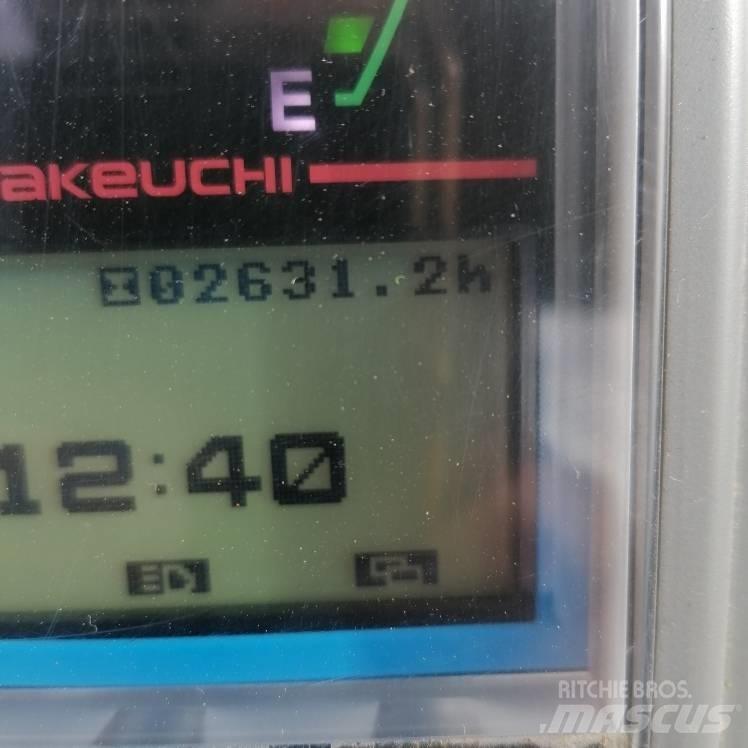 Takeuchi TB216 Mini rýpadlá < 7t