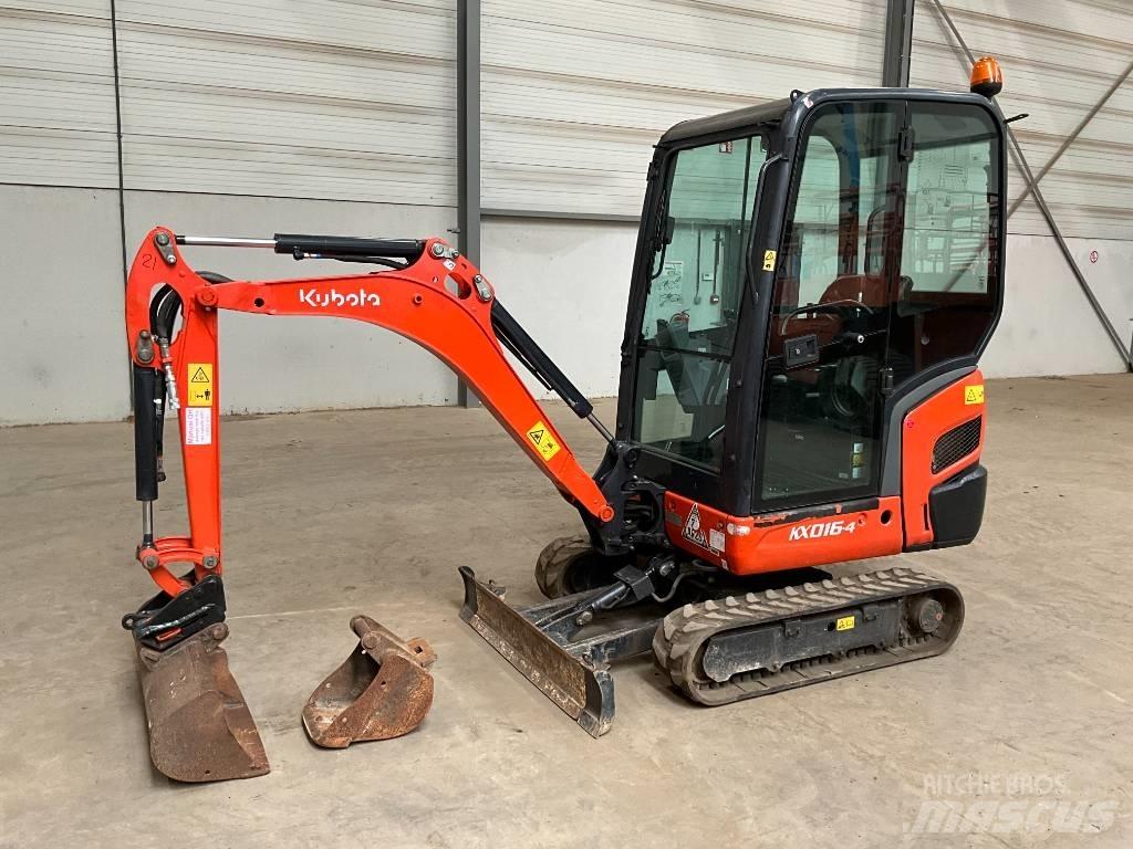 Kubota KX 016-4 Mini rýpadlá < 7t