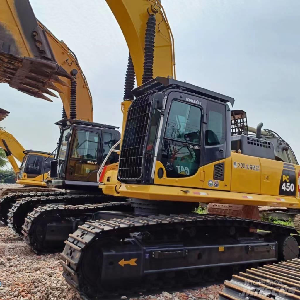 Komatsu PC 450 Pásové rýpadlá