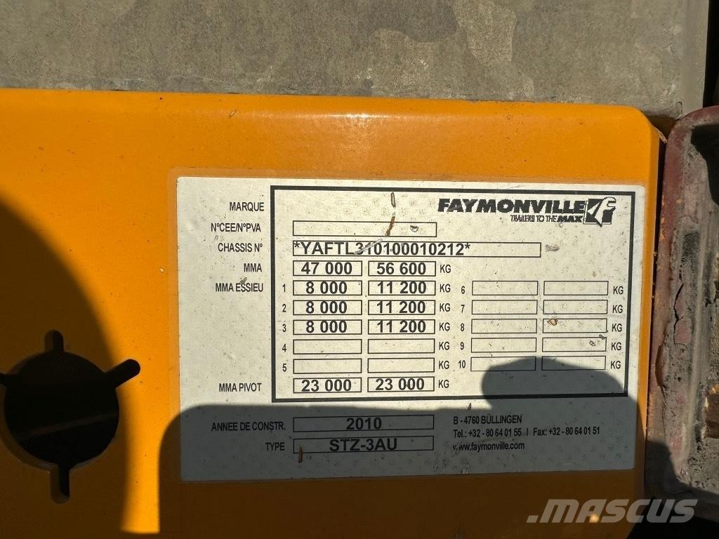 Faymonville STZ-3AU Podvalníkové návesy