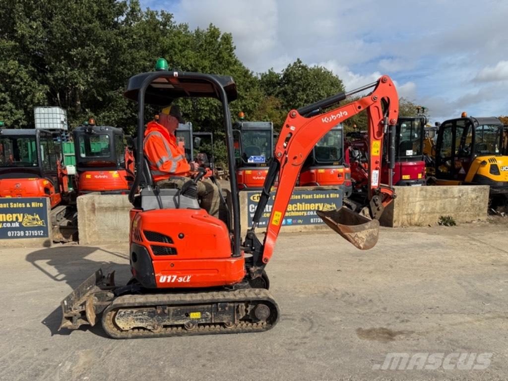 Kubota U 17-3 Mini rýpadlá < 7t
