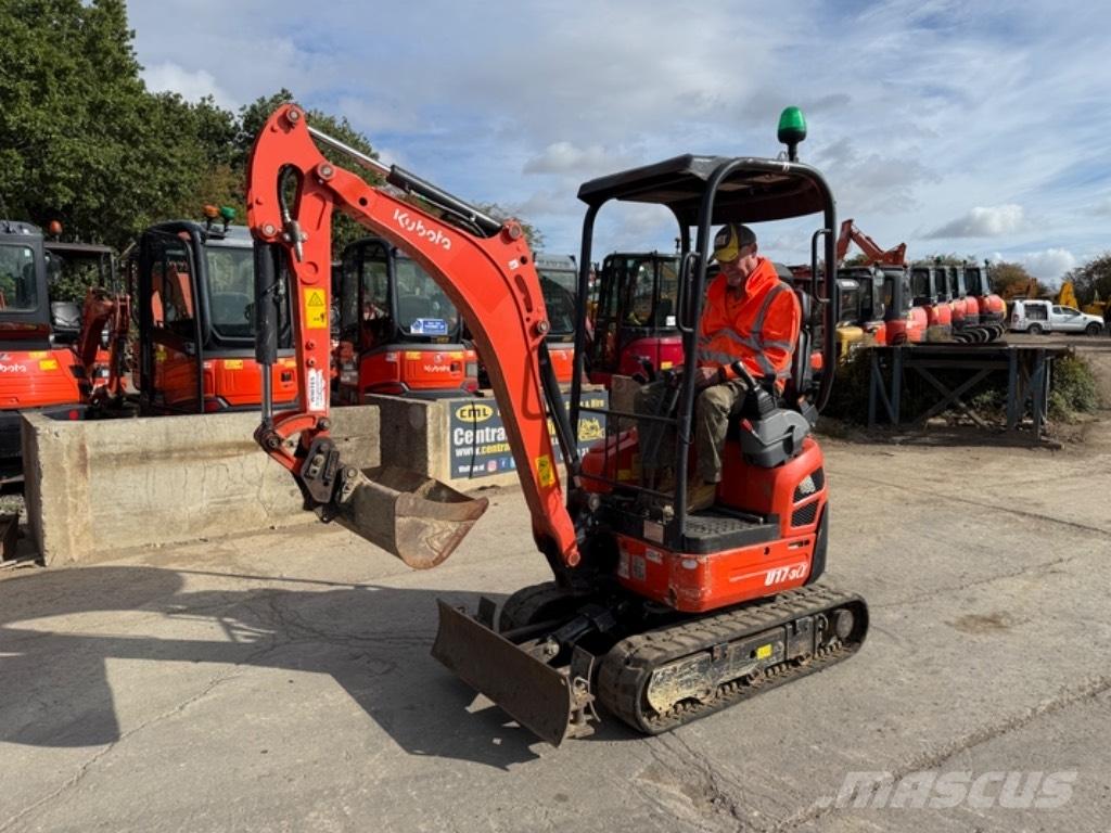 Kubota U 17-3 Mini rýpadlá < 7t