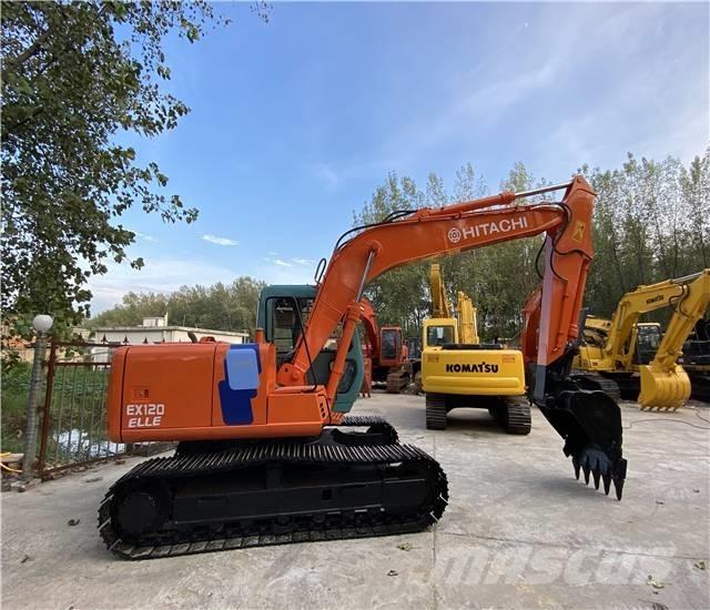 Hitachi EX120 Pásové rýpadlá