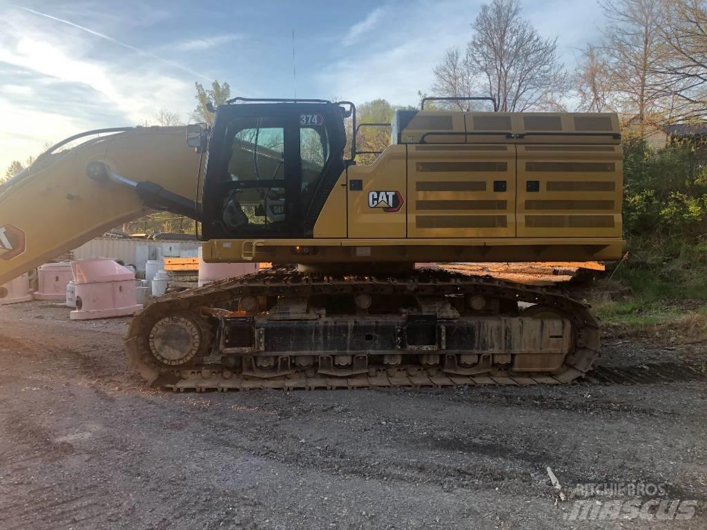 CAT 374 Pásové rýpadlá