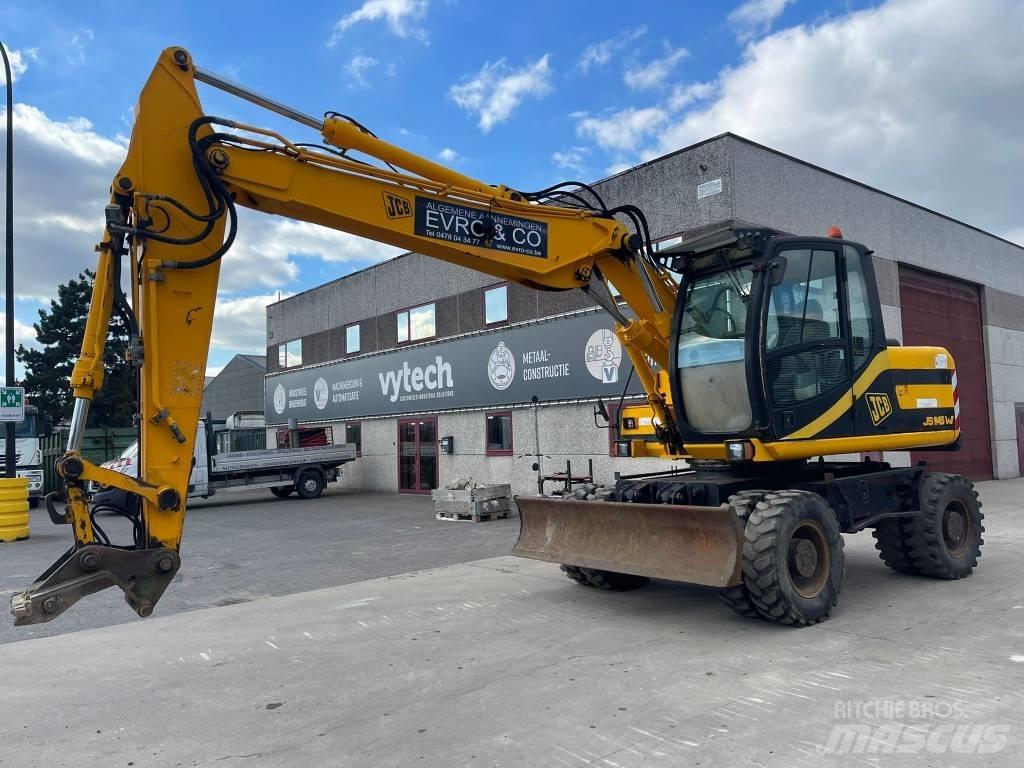JCB JS 145 W Kolesové rýpadlá