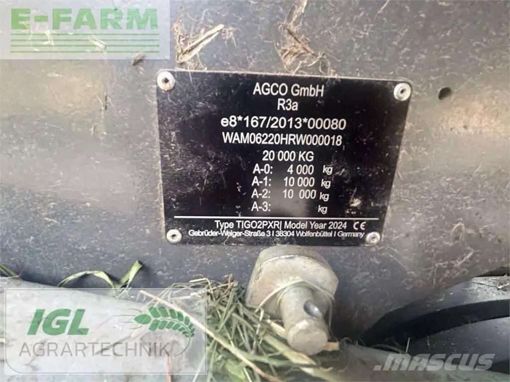 Fendt tigo 60 pr Ostatné návesy