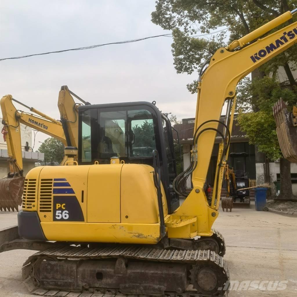 Komatsu PC56 Pásové rýpadlá