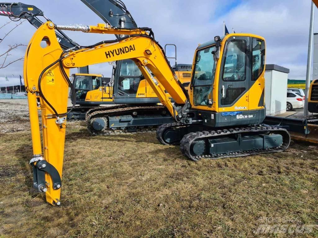 Hyundai R60CR-9A Mini rýpadlá < 7t