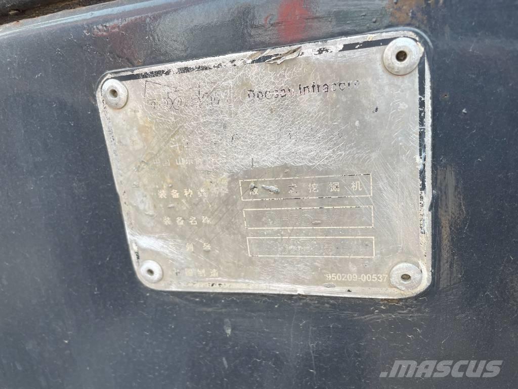 Doosan DH 55 Mini rýpadlá < 7t