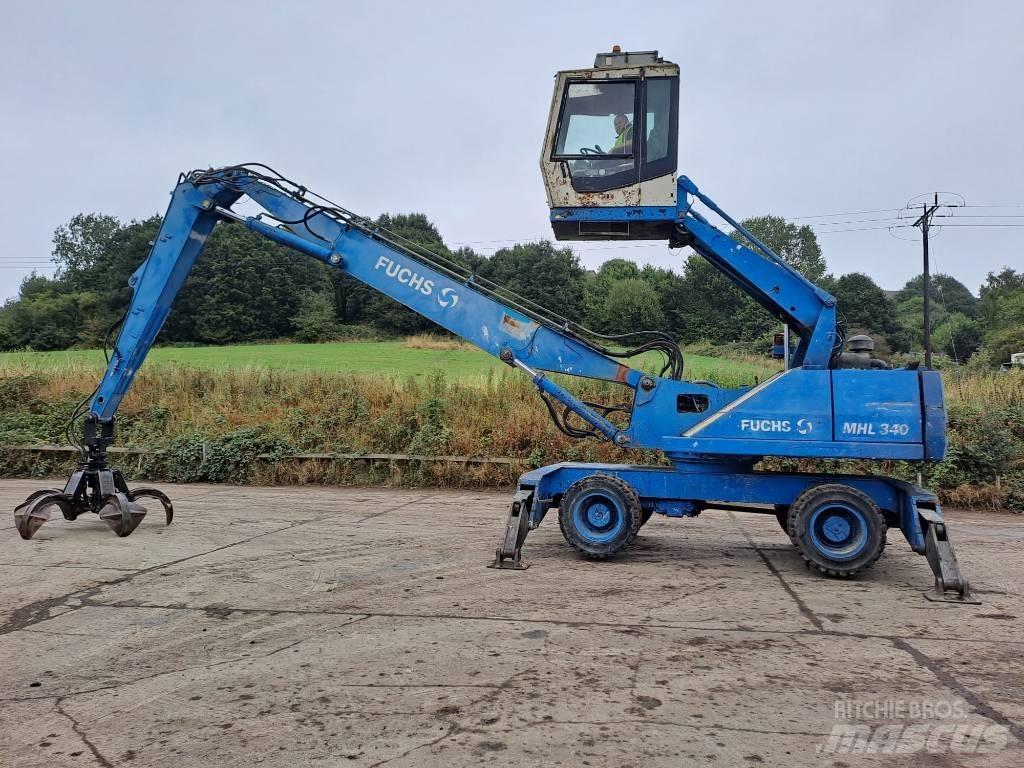 Fuchs MHL 340 Stroje pre manipuláciu s odpadom