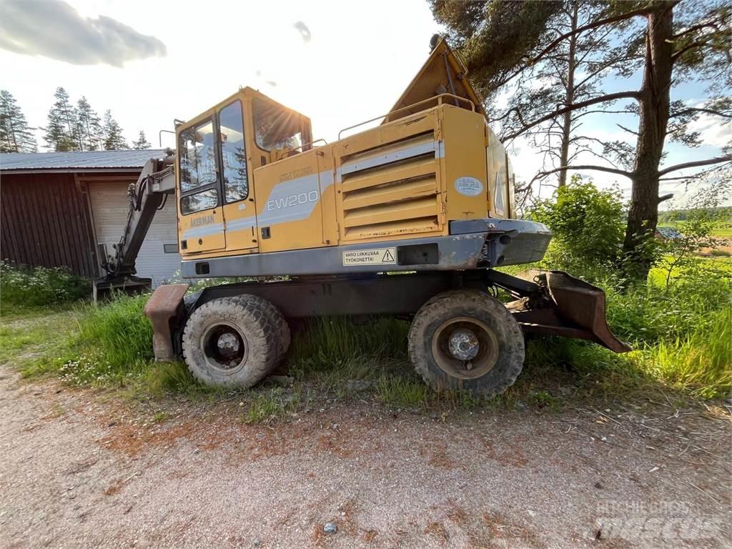 Åkerman EW200 4X4 Kolesové rýpadlá