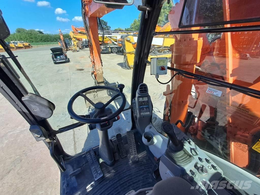 Hitachi ZX 170 W-5 B Kolesové rýpadlá