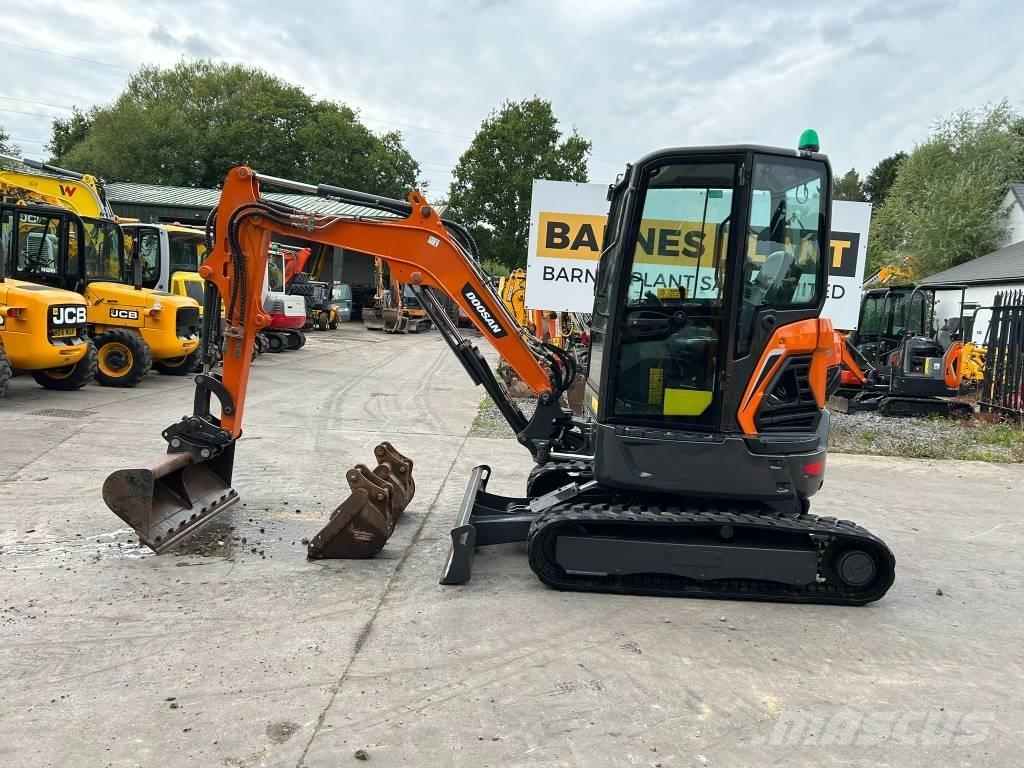 Doosan DX 27 Z Mini rýpadlá < 7t