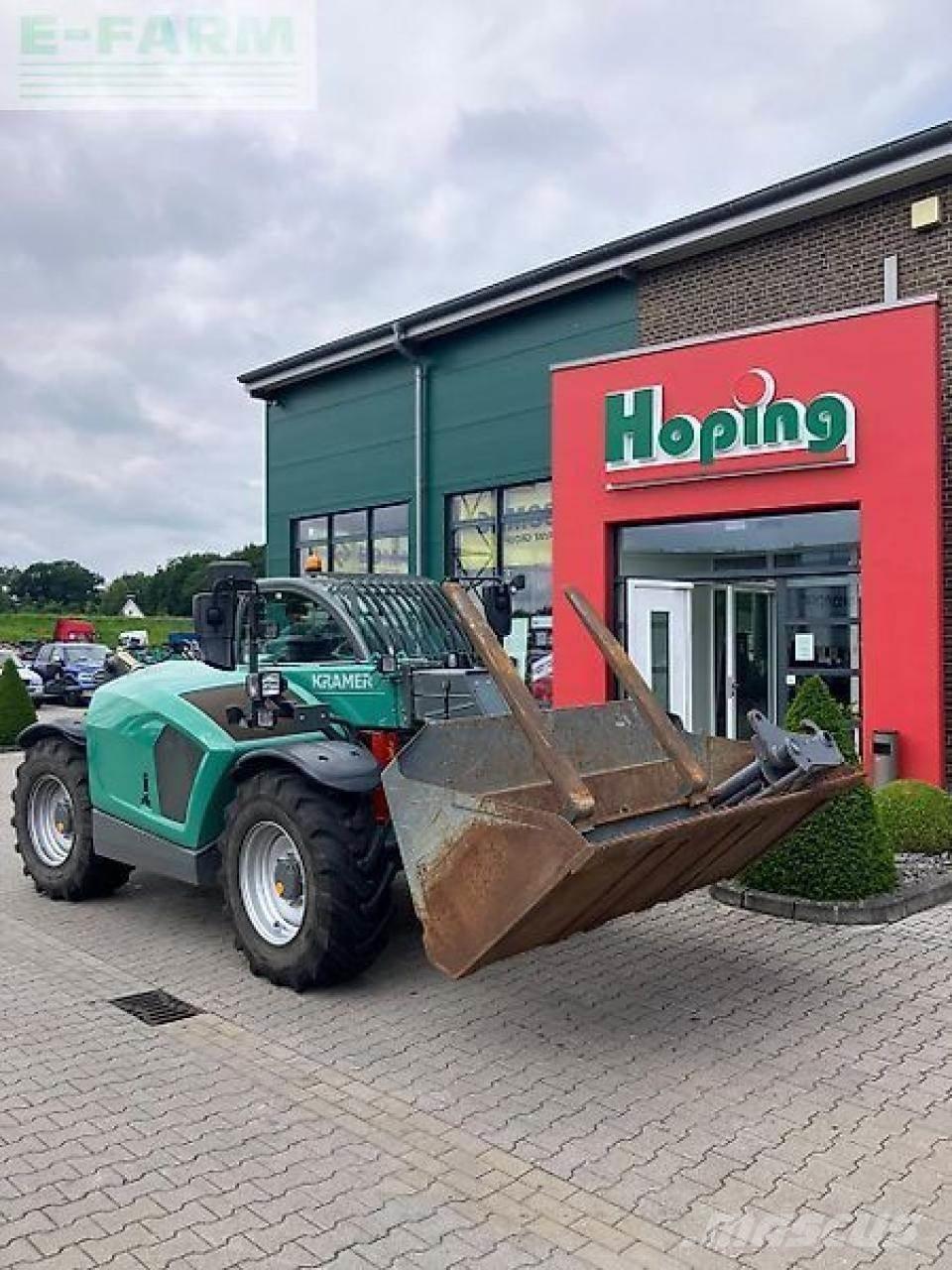 Kramer kt407 Teleskopické nakladače pre poľnohospodárstvo