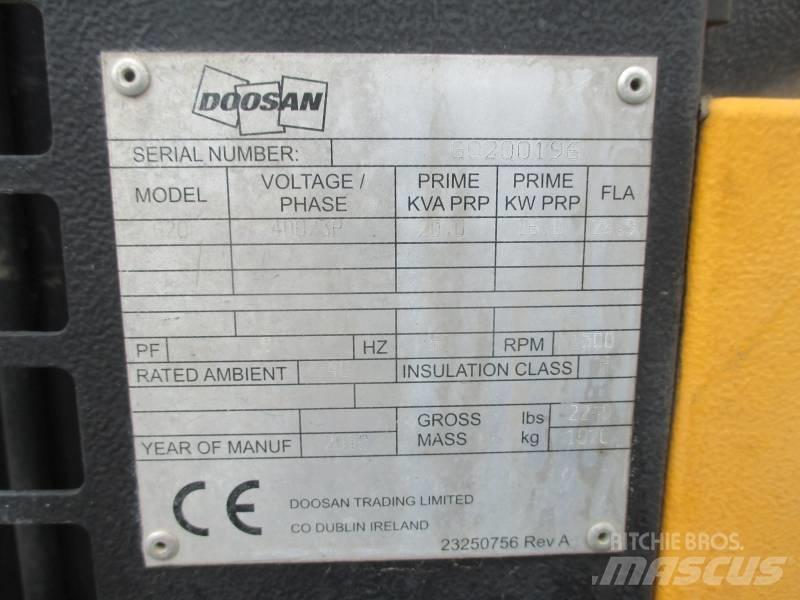 Doosan G 20 Naftové generátory