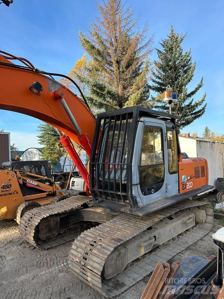 Hitachi EX 200 Demolačné rýpadlá