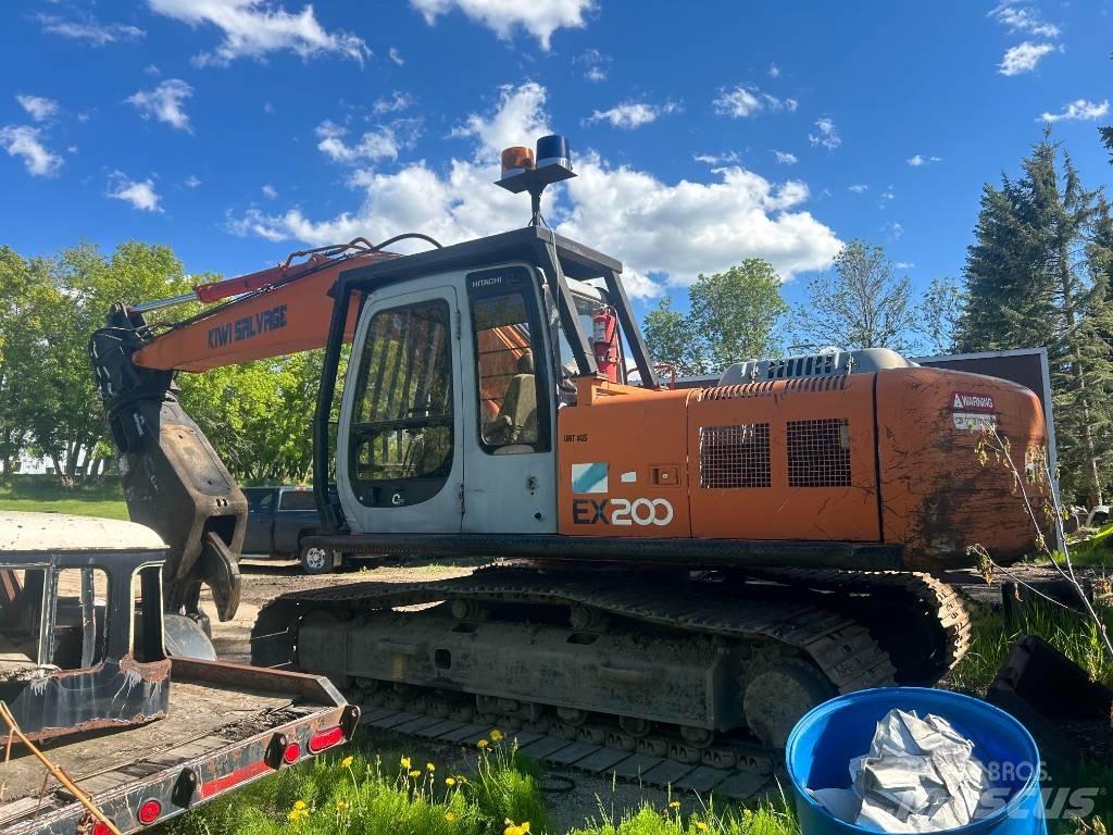 Hitachi EX 200 Demolačné rýpadlá