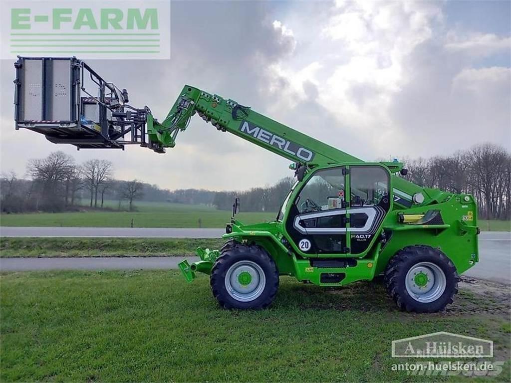 Merlo p40.17plus Teleskopické nakladače pre poľnohospodárstvo
