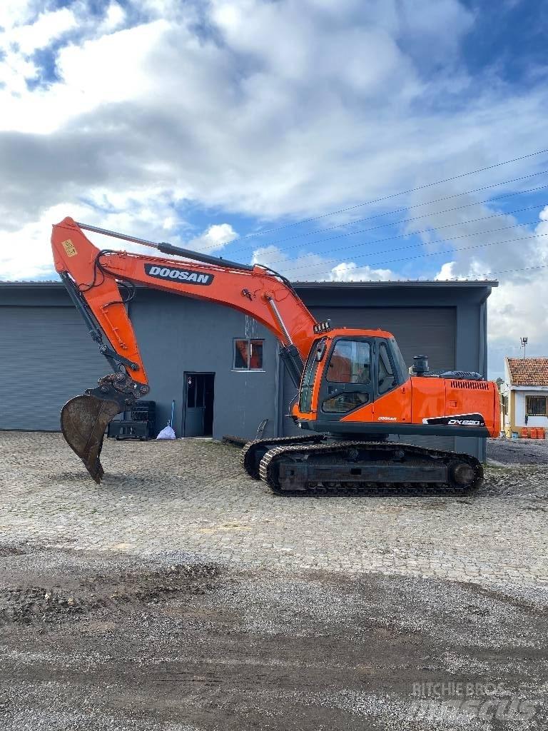Doosan DX 220 NLC Pásové rýpadlá
