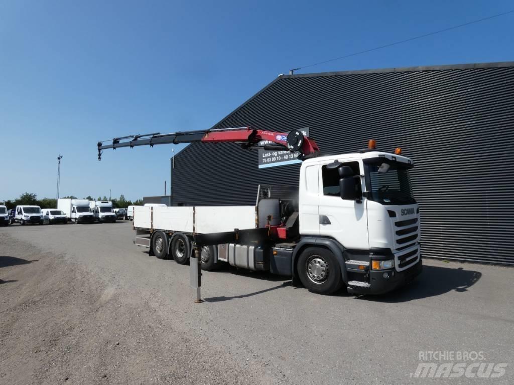 Scania G 450 Autožeriavy, hydraulické ruky