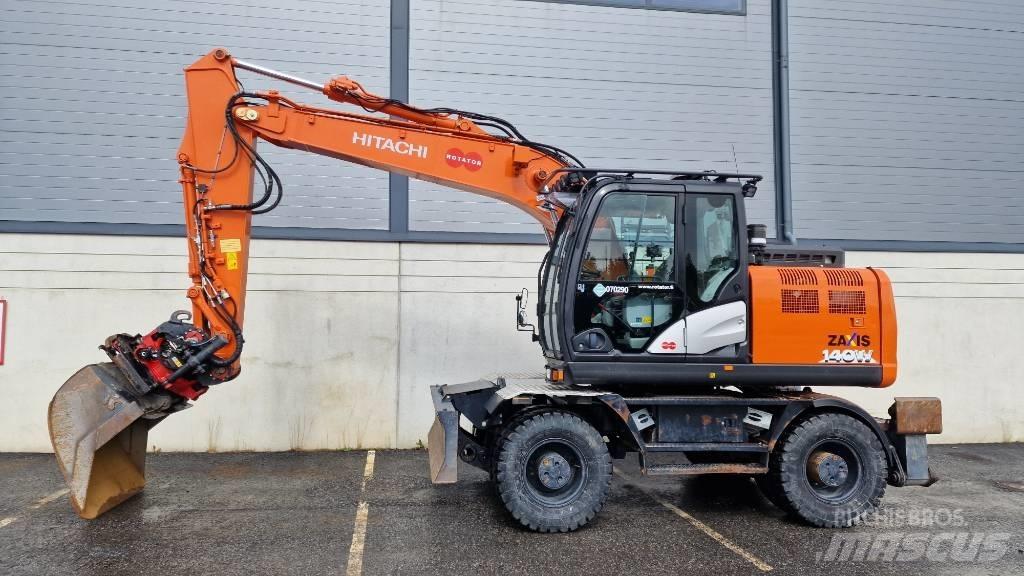 Hitachi ZX140W-6 Kolesové rýpadlá