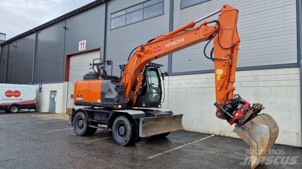 Hitachi ZX140W-6 Kolesové rýpadlá