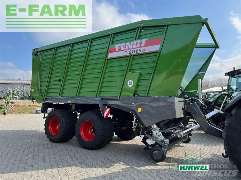 Fendt tigo 65 xr Ostatné návesy