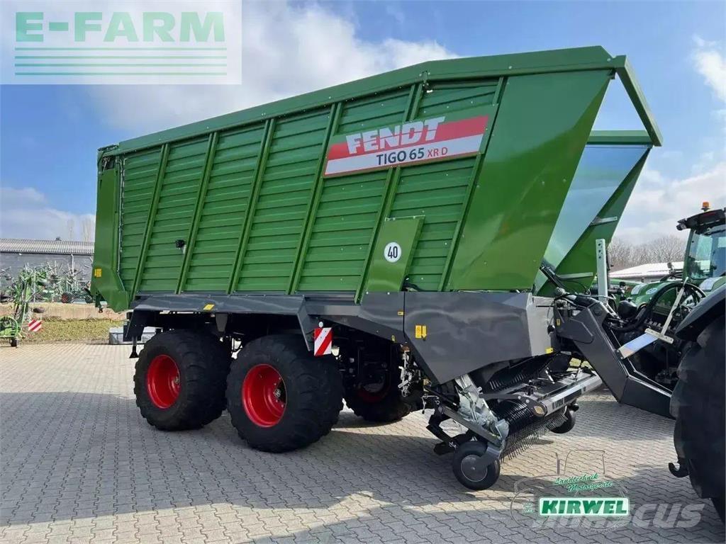 Fendt tigo 65 xr Ostatné návesy
