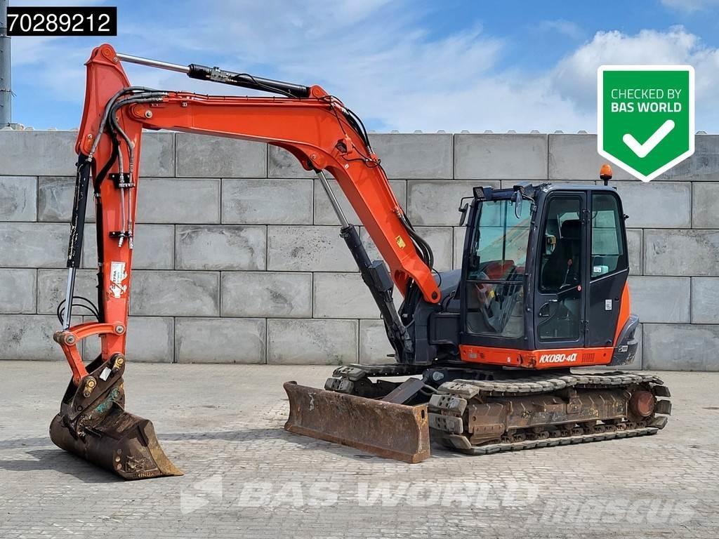 Kubota KX080 -4a Mini rýpadlá < 7t