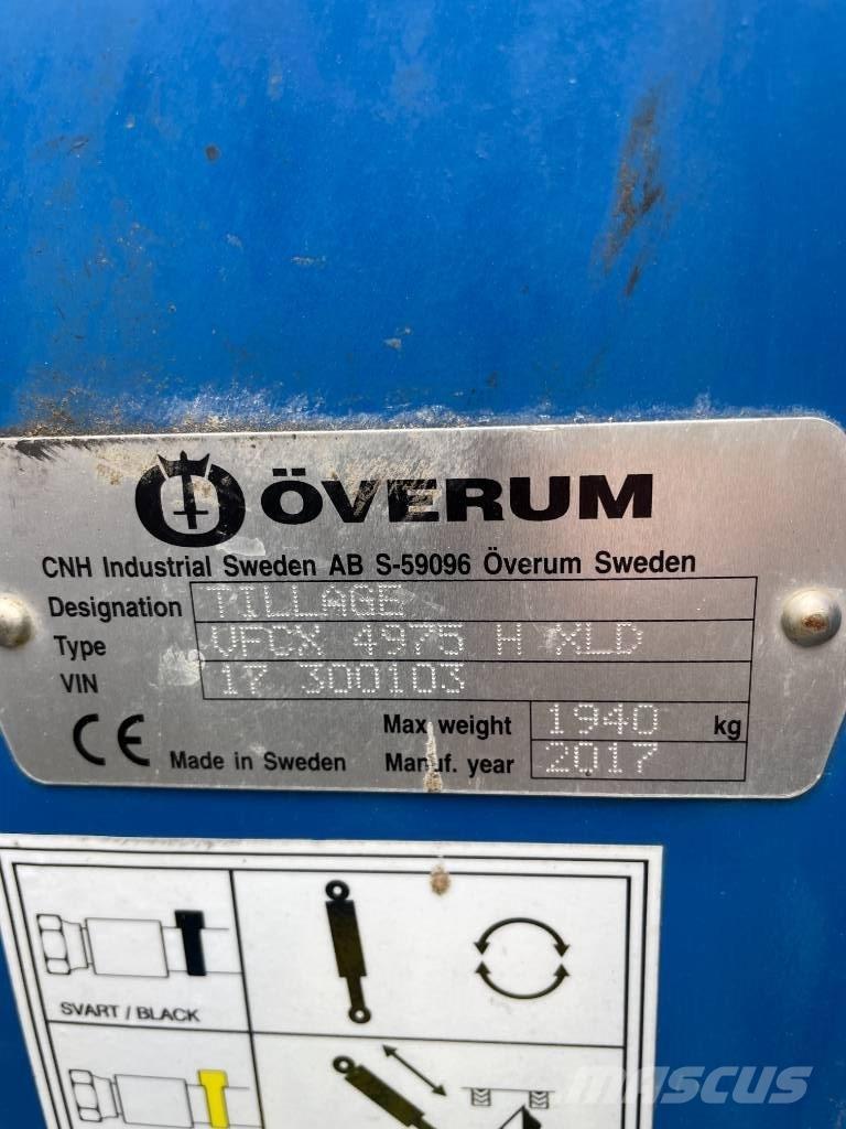 Överum VFCX4975 Dvojstranné pluhy