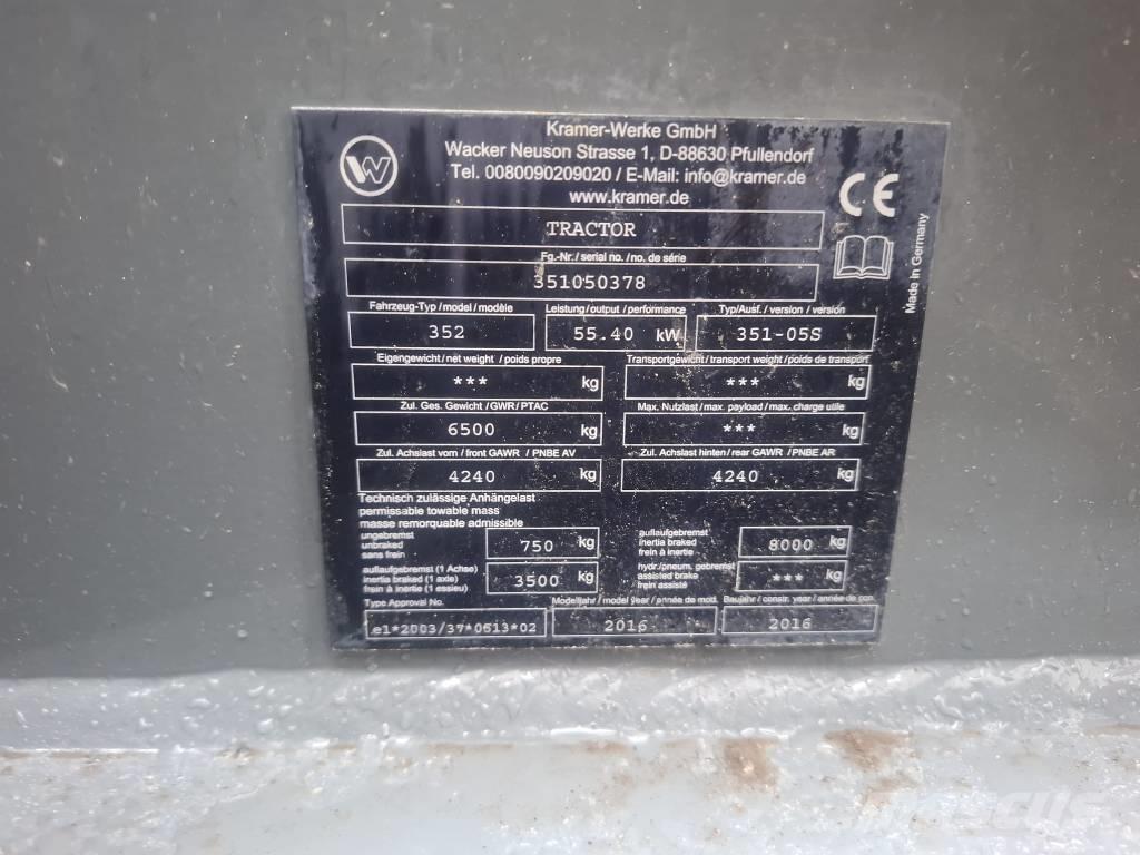 Kramer 8085 Kolesové nakladače