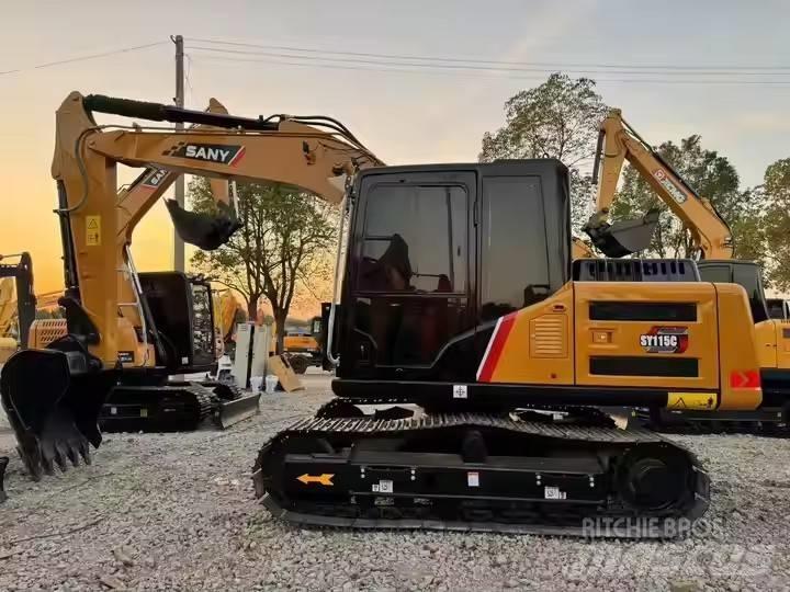 Sany SY115C Pásové rýpadlá