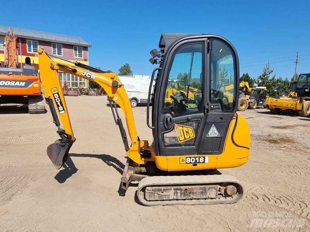 JCB 8018 Mini rýpadlá < 7t