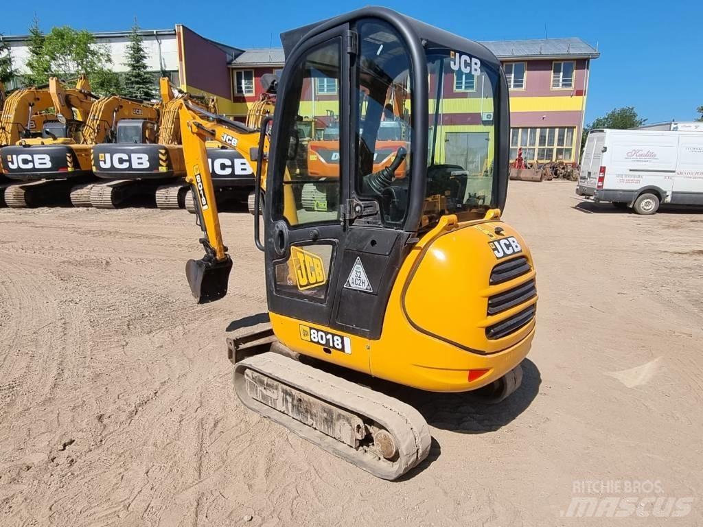 JCB 8018 Mini rýpadlá < 7t