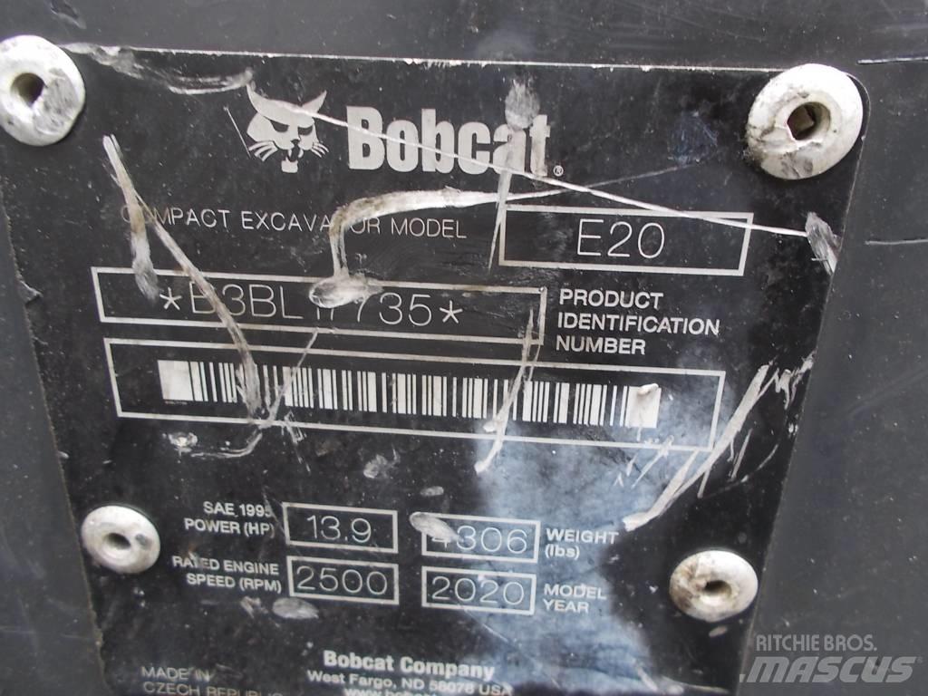 Bobcat E20 Mini rýpadlá < 7t