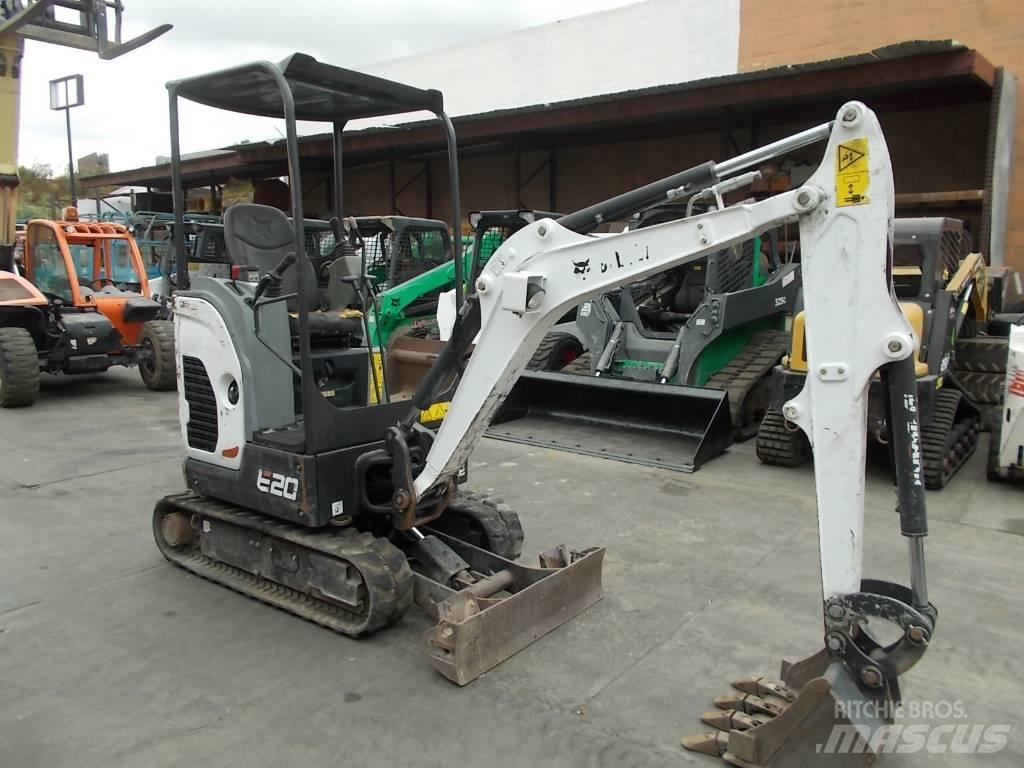 Bobcat E20 Mini rýpadlá < 7t