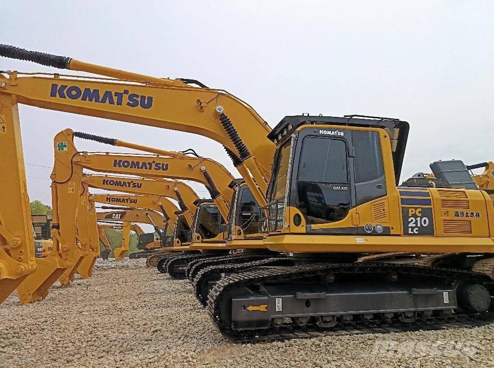 Komatsu PC 210 Pásové rýpadlá