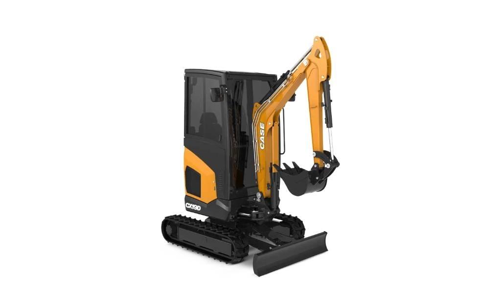 CASE CX19D Mini rýpadlá < 7t