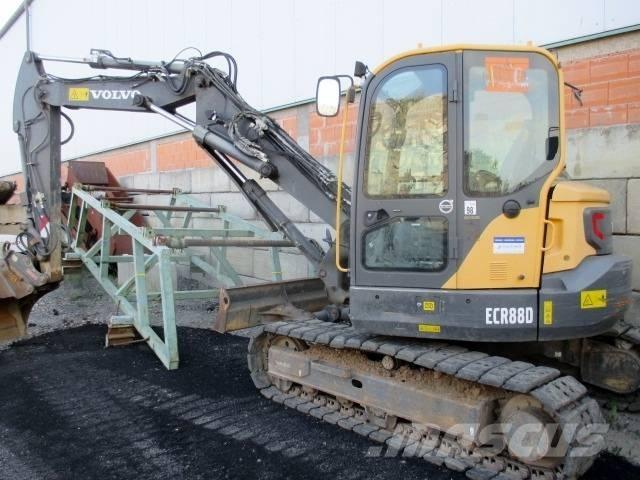 Volvo ECR 88 D Midi rýpadlá 7 t - 12 t