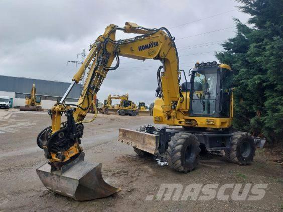 Komatsu PW138MR-11 Kolesové rýpadlá