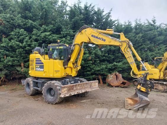 Komatsu PW138MR-11 Kolesové rýpadlá