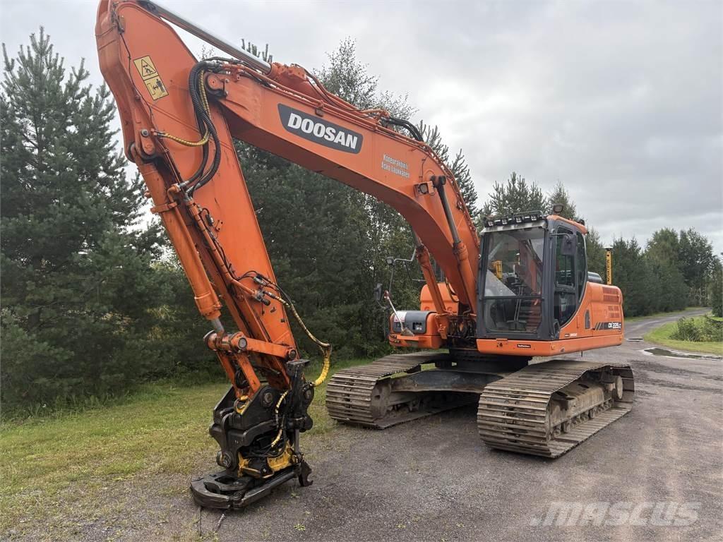 Doosan DX225LC-3 Pásové rýpadlá