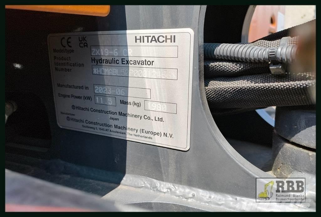 Hitachi ZX 19-6 CR Mini rýpadlá < 7t