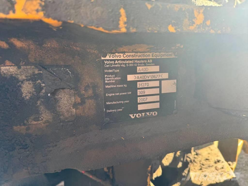 Volvo A 40 D Kĺbové nákladné autá