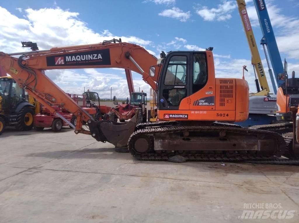 Doosan DX 235 LCR Pásové rýpadlá