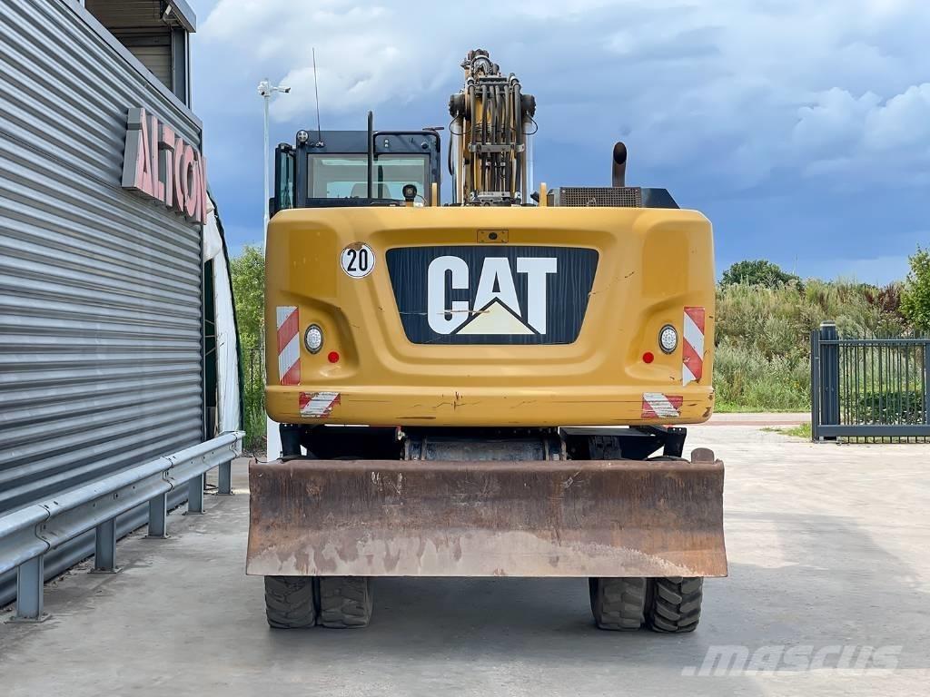 CAT M318F Kolesové rýpadlá